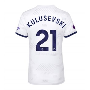 Tottenham Hotspur Dejan Kulusevski #21 Domaci Dres za Ženska 2023-24 Kratak Rukavima